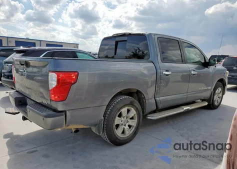 2018 Nissan Titan Sv из США, поврежденный, VIN 1N6AA1E62JN541525